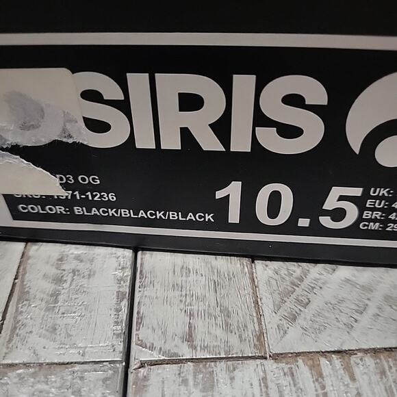 Osiris D3 Og Color Black 1371-1236 Sneaker Boxed - Picture 2 of 9
